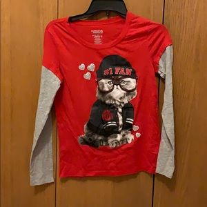 Justice Girls Size 16 Ohio State Shirt
